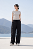 Ladinside Alpinist Ltd Climbing Bouldering Pant - Black w/ Cheery Blossom