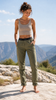Sierra Perles Climbing Pants - Khaki