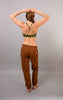 Heartbeat DoubleCross Climbing Bra - Olive